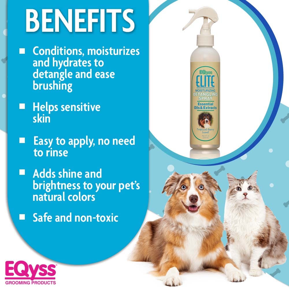 EQyss Elite Moisturizing Detangling Spray (8 fl oz)