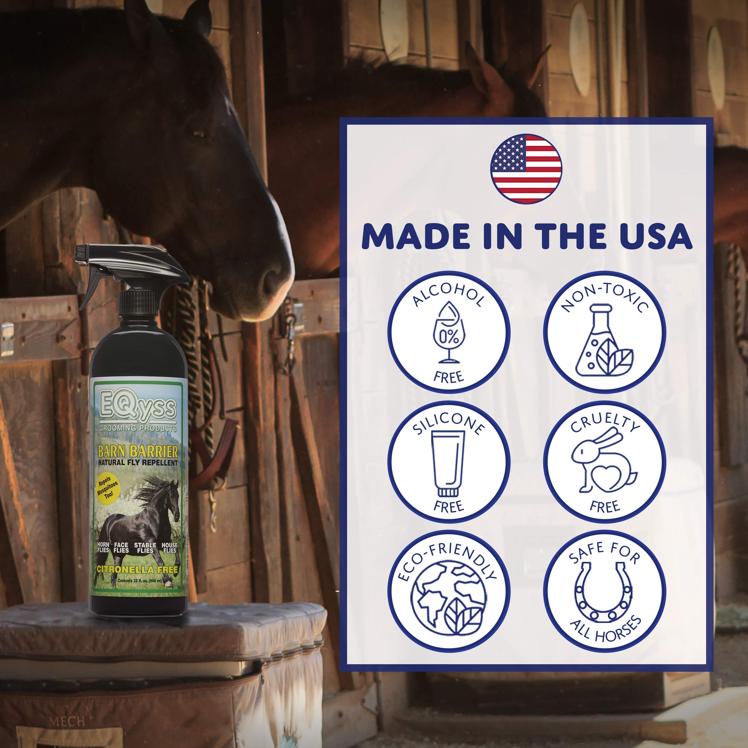 Barn Barrier Natural Fly Repellent