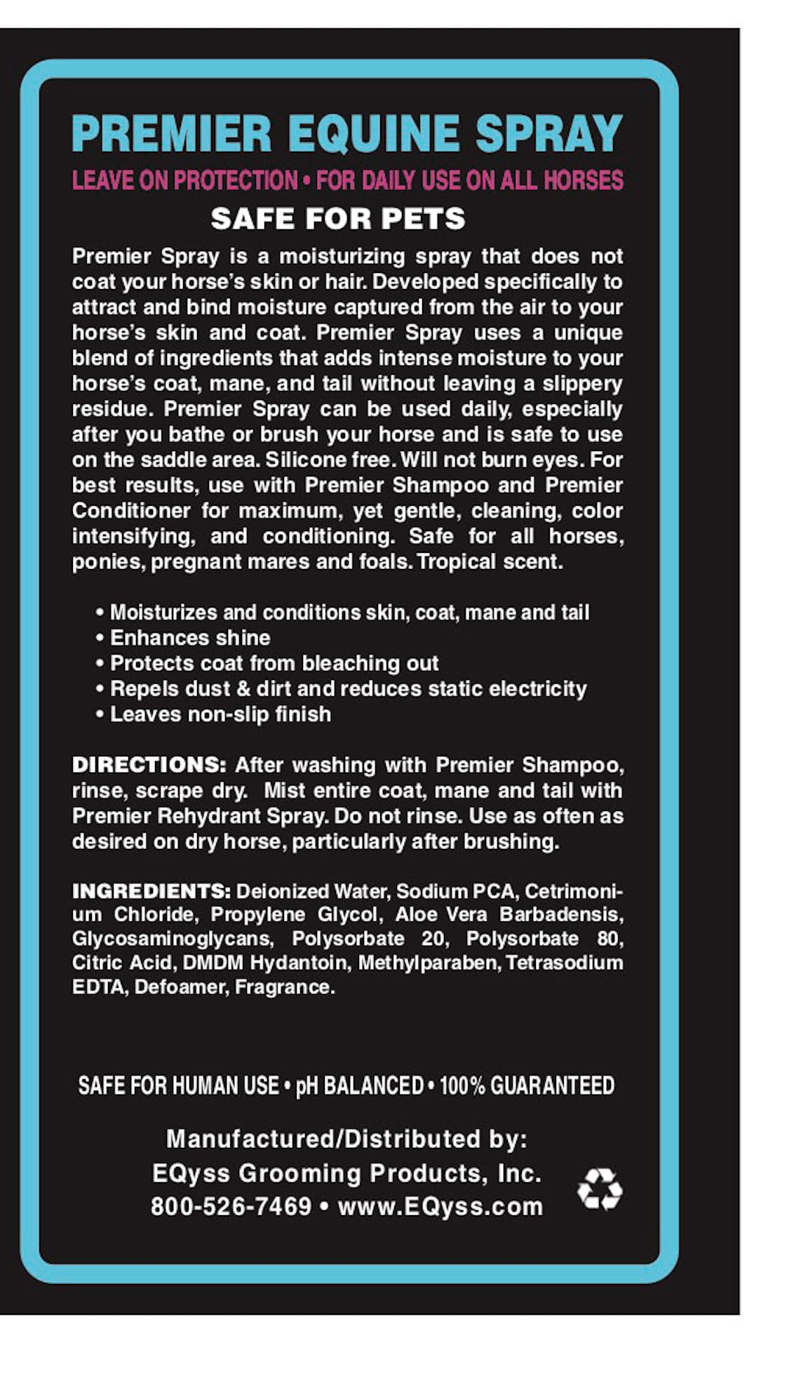 Premier Equine Spray