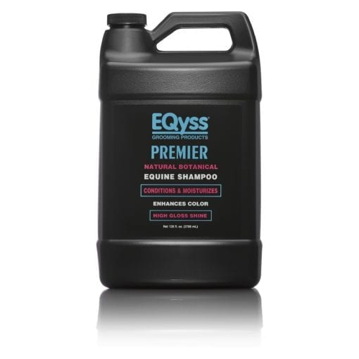 Gallon of EQyss Premier natural botanical equine shampoo