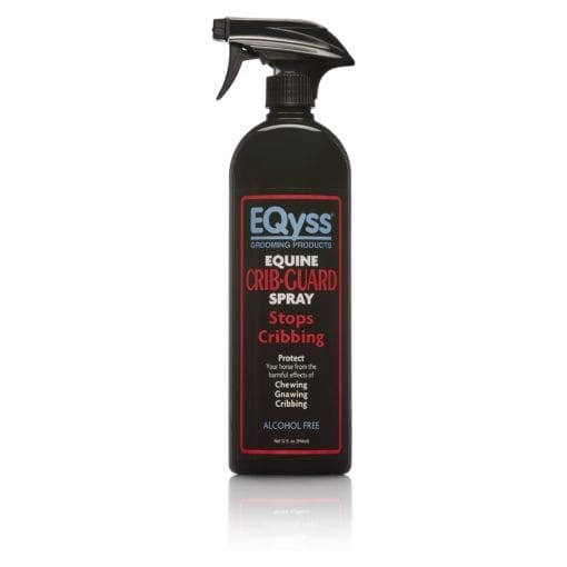 32 oz. bottle of EQyss Equine crib-guard spray