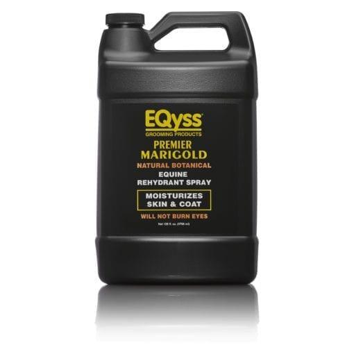 Gallon of EQyss Premier Marigold equine rehydrant spray for horses